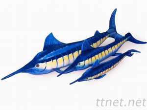 藍鎗魚 絨毛玩具